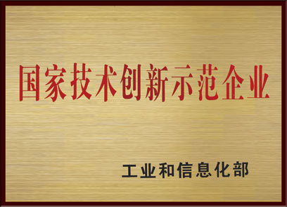 國家技術(shù)創(chuàng)新示范企業(yè)